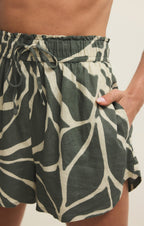 Cima Tova Palm Linen Short