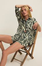 Cima Tova Palm Linen Short