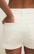 Camila High Rise A-Line Denim Short