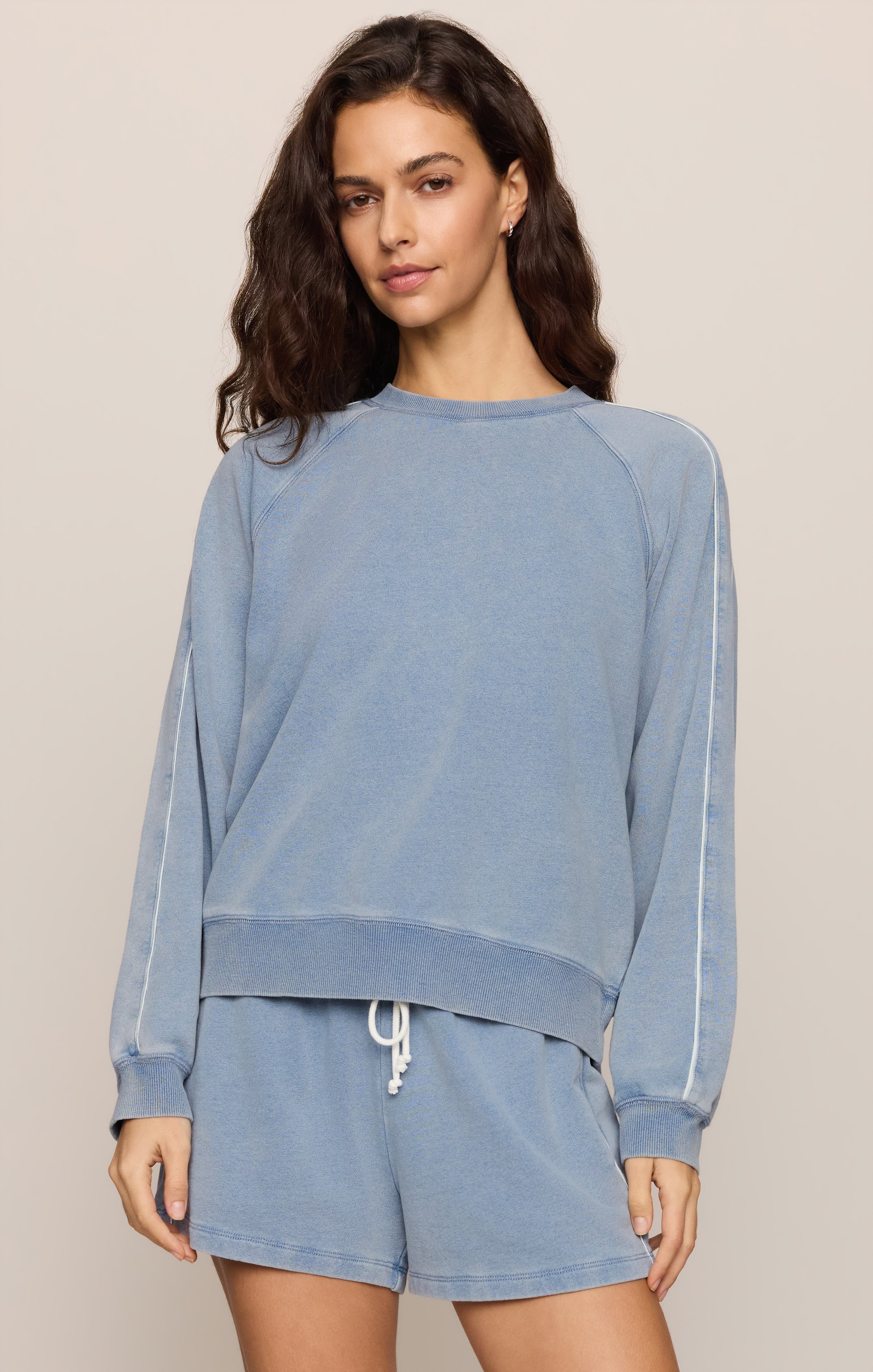 Hunter Knit Denim Track Short