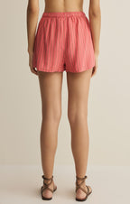 The Perfect Striped Linen Short
