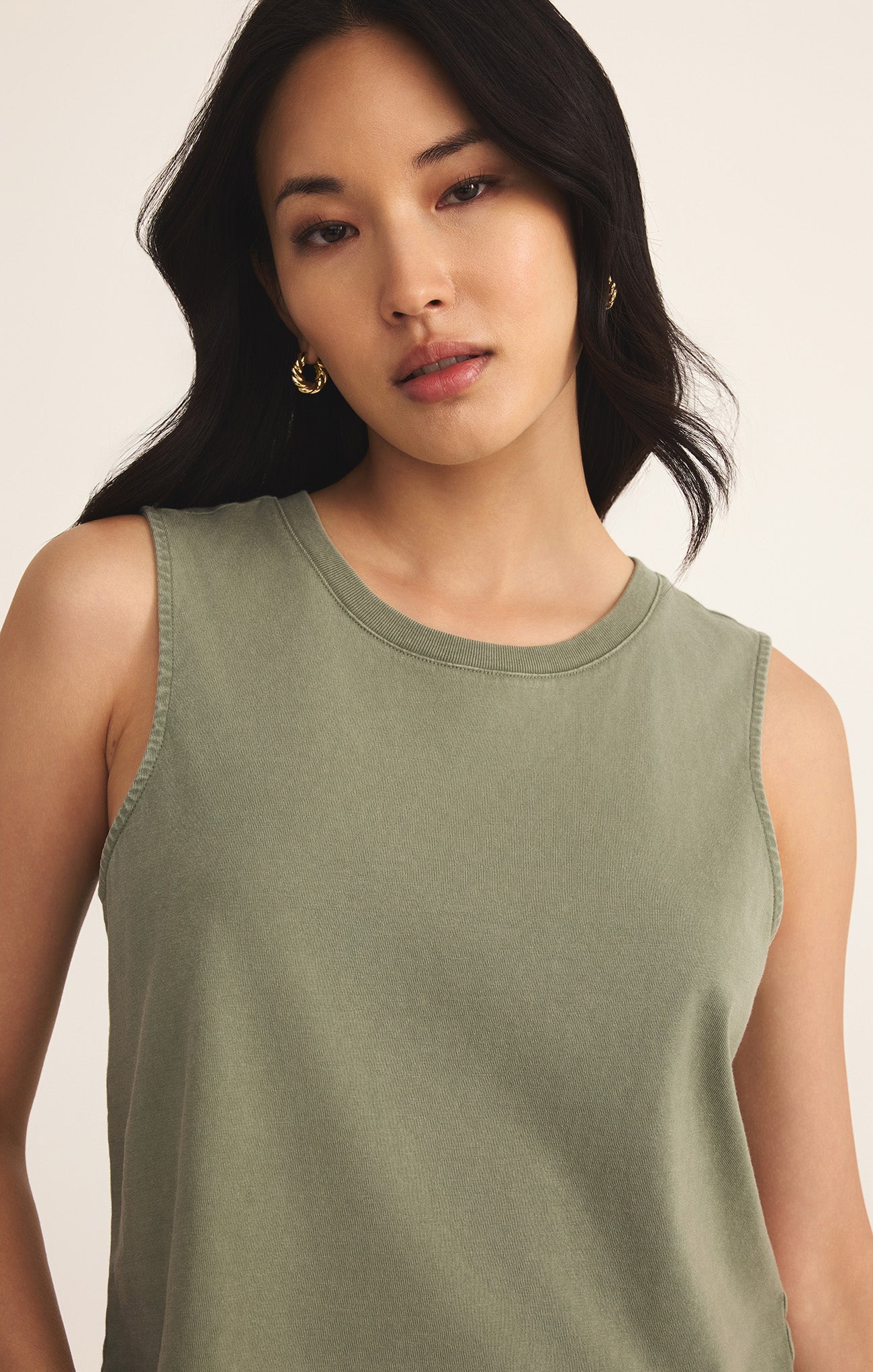 Sloane Cotton Jersey Tank
