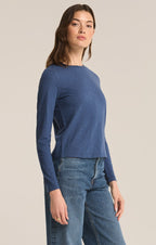 Modern Slub Long Sleeve Top