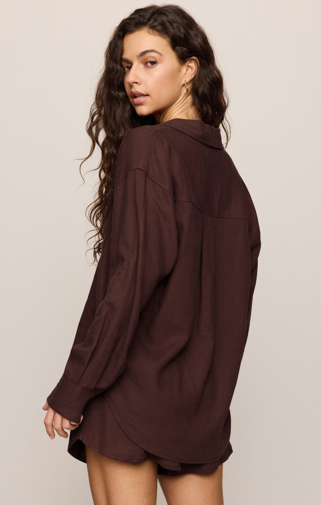 Alfie Linen Button Up