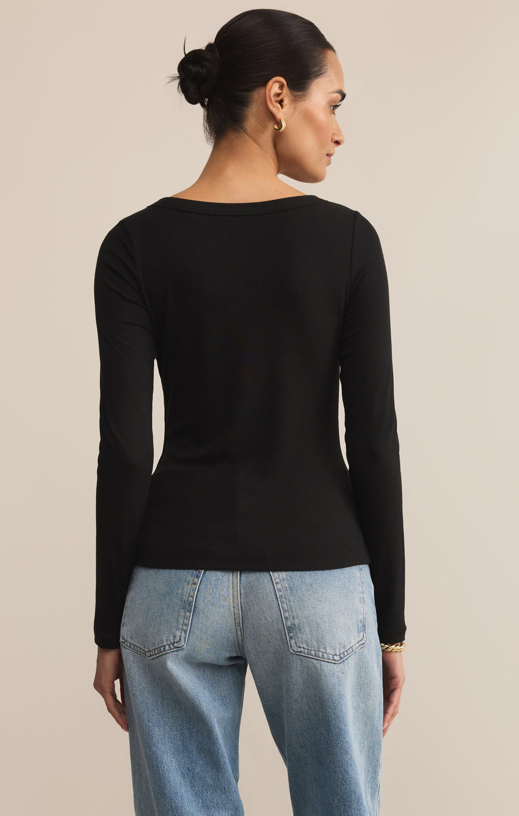 Second Skin Scoop Neck Top