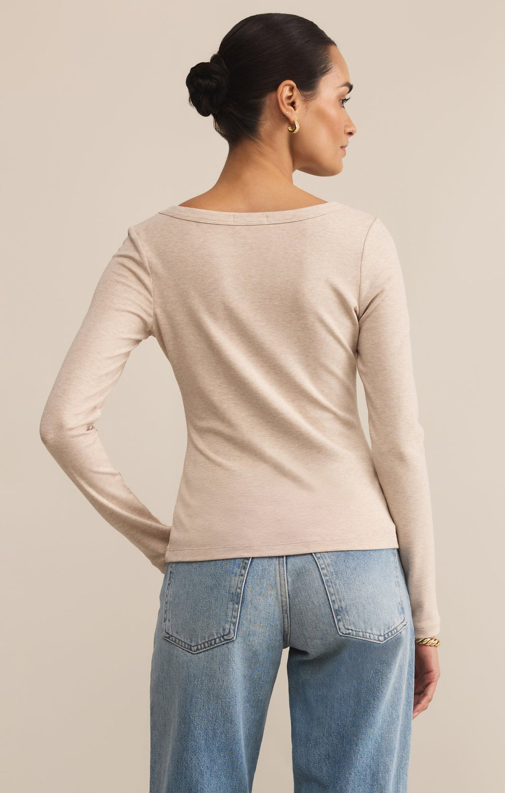 Second Skin Scoop Neck Top
