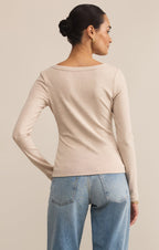 Second Skin Scoop Neck Top