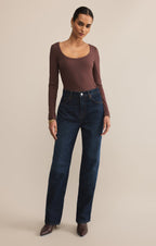 Second Skin Scoop Neck Top