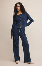 Daily Knit Denim Cardigan