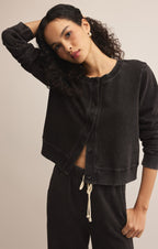 Daily Knit Denim Cardigan