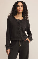 Daily Knit Denim Cardigan