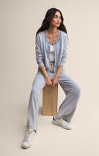 Daily Knit Denim Cardigan