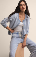 Daily Knit Denim Cardigan