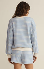 Stand Out Striped Modal Sweatshirt