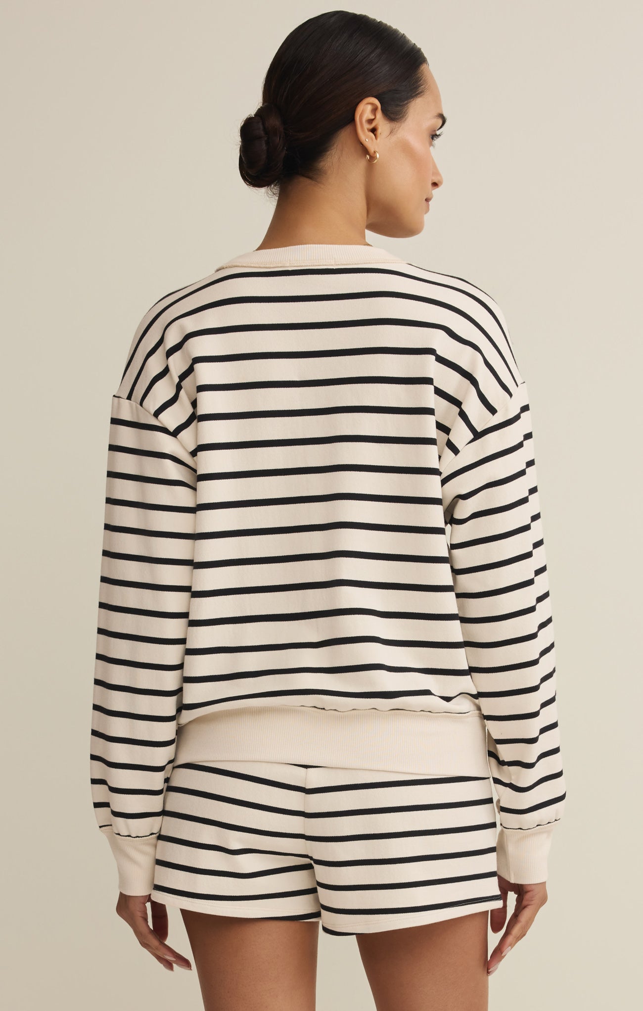 Stand Out Striped Modal Sweatshirt Secondary image
