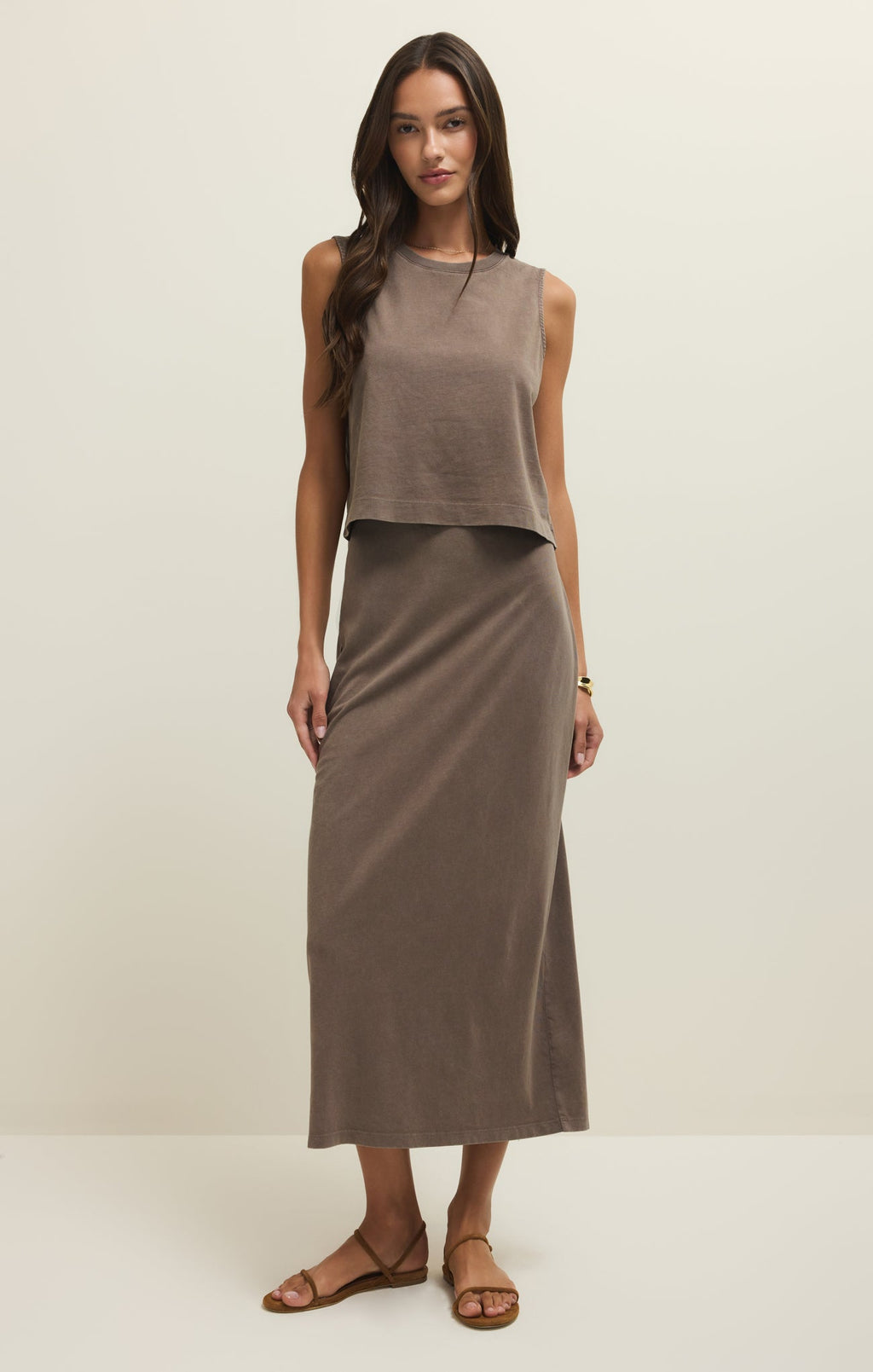 Sloane Cotton Jersey Tank