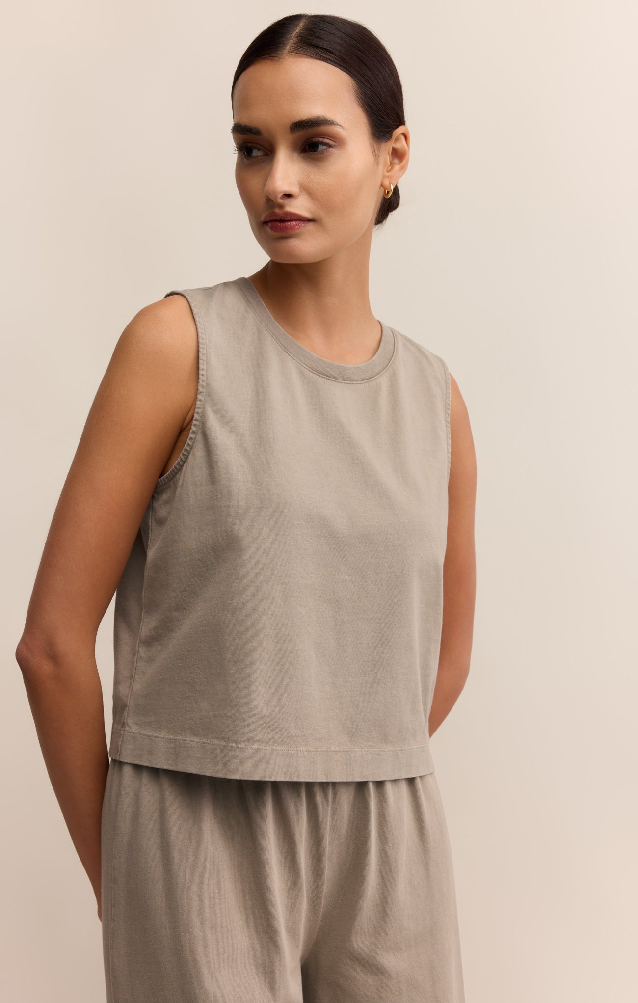 Sloane Cotton Jersey Tank