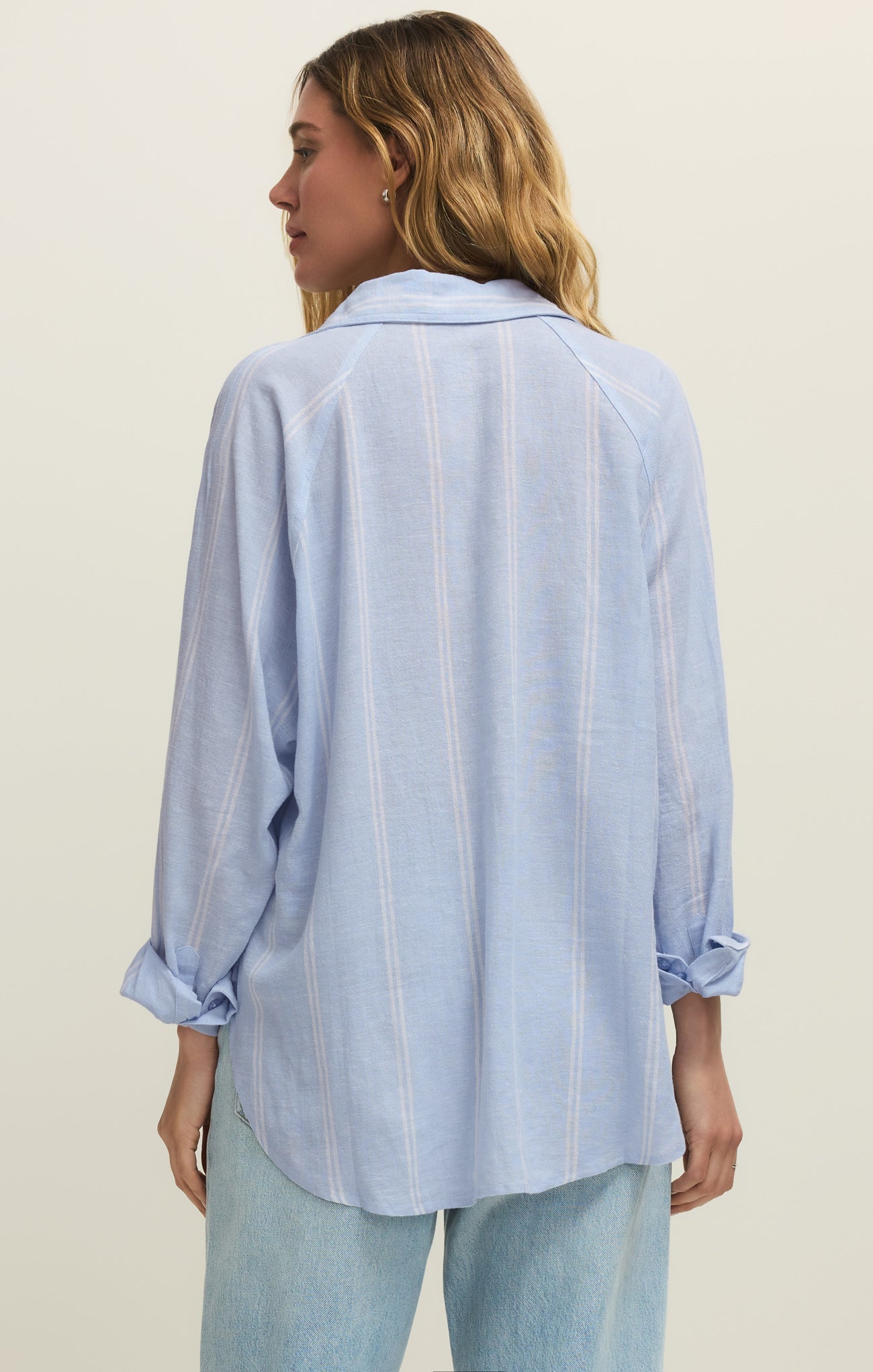 The Perfect Linen Striped Top Secondary image