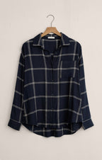 River Plaid Button Up
