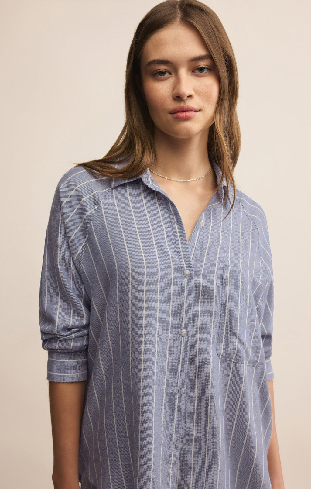 River Plaid Button Up