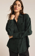 River Plaid Button Up