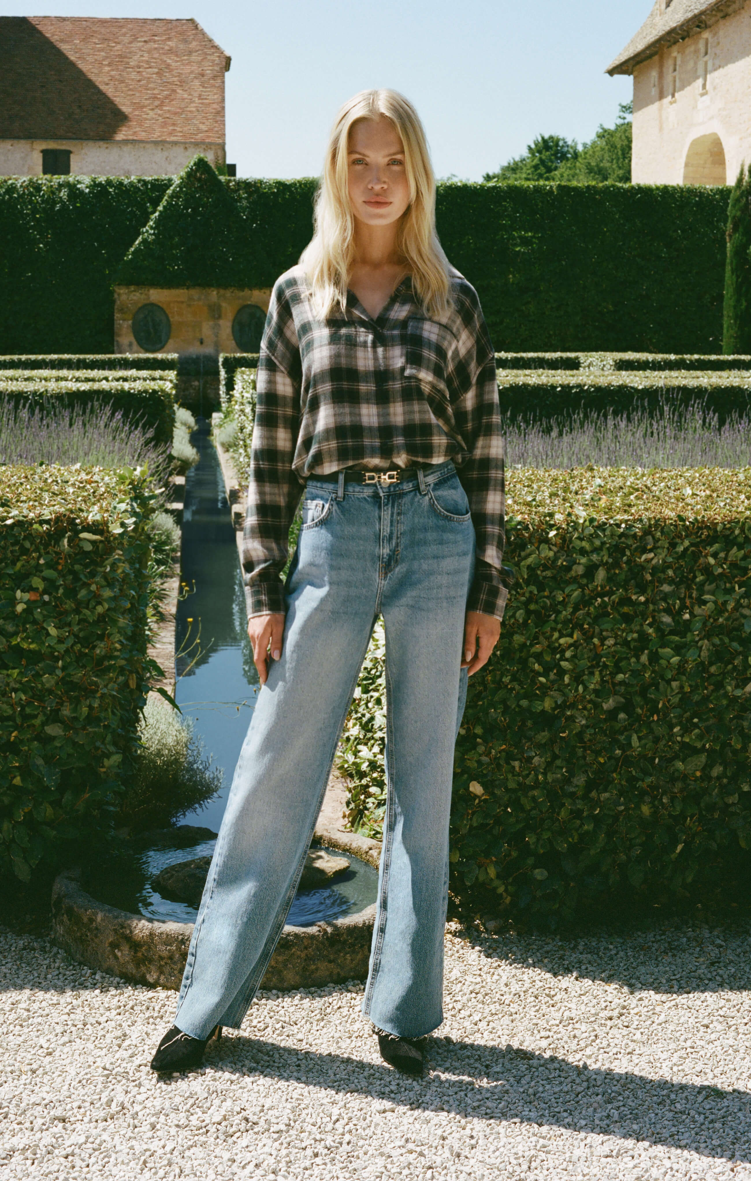 River Plaid Button Up Secondary image