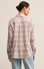 River Plaid Button Up