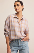 River Plaid Button Up