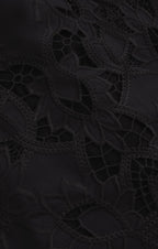 Midnight Embroidered Top