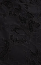 Midnight Embroidered Top