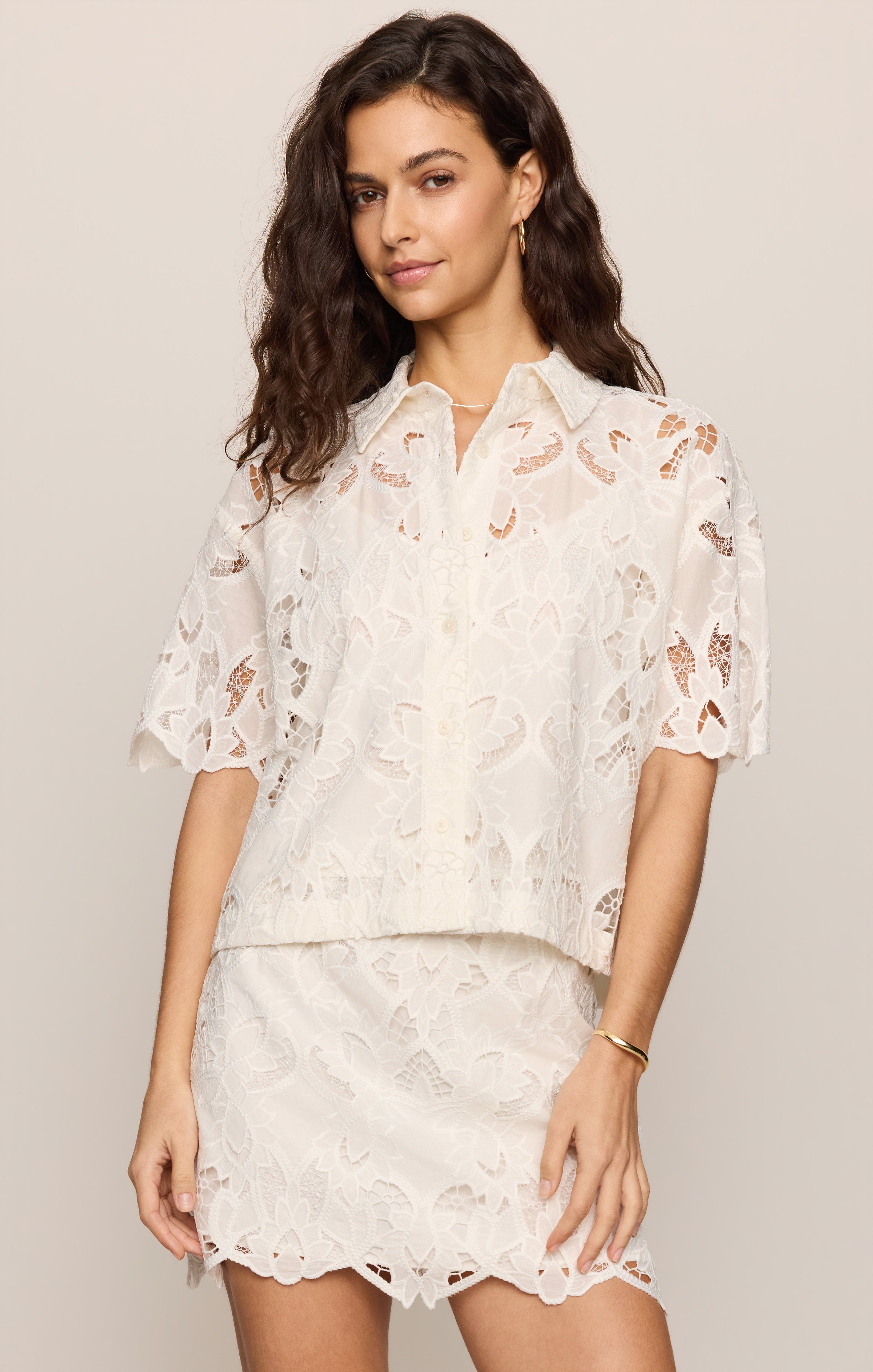 Midnight Embroidered Top Secondary image