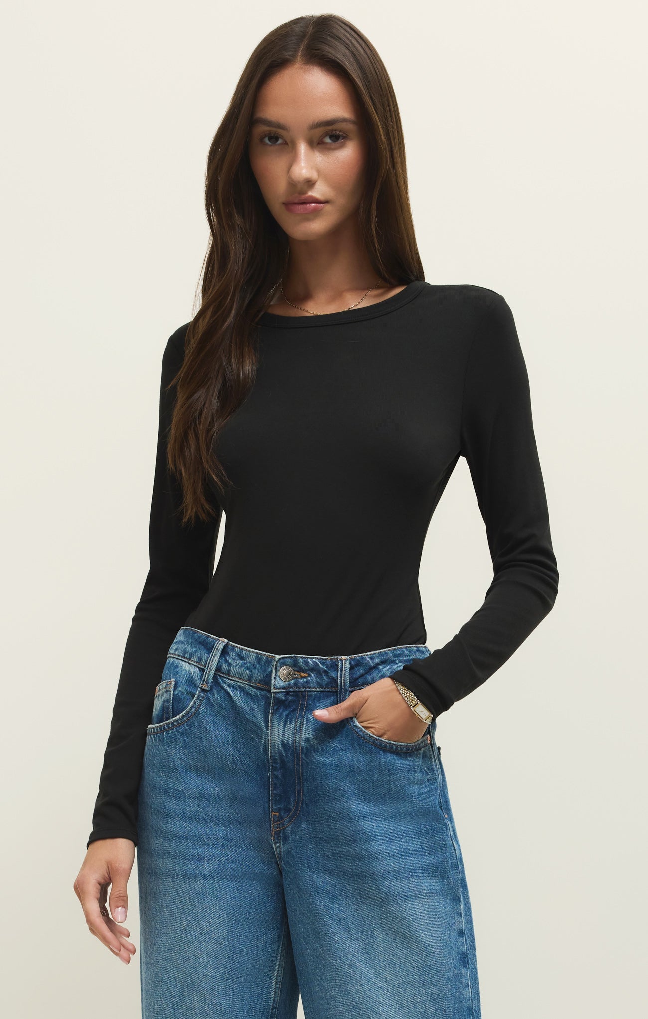 Second Skin Crew Long Sleeve Tee Main image