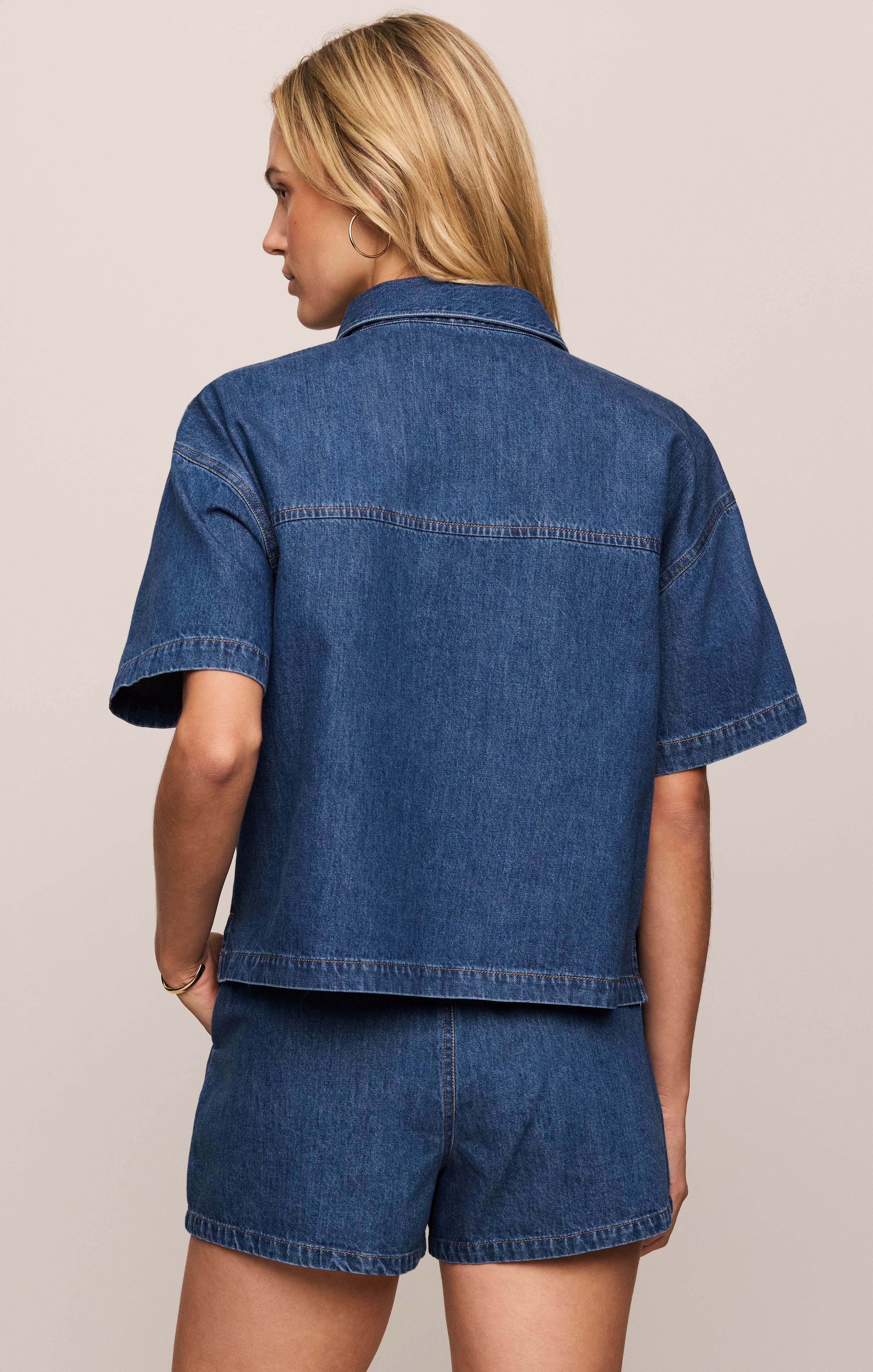 Everyday Denim Button Up Secondary image