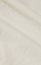 La Belle Linen Cropped Top