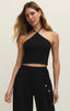 Lydia Cropped Halter Top