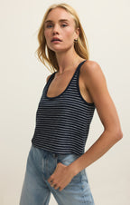 Yareli Stripe Cropped Tank
