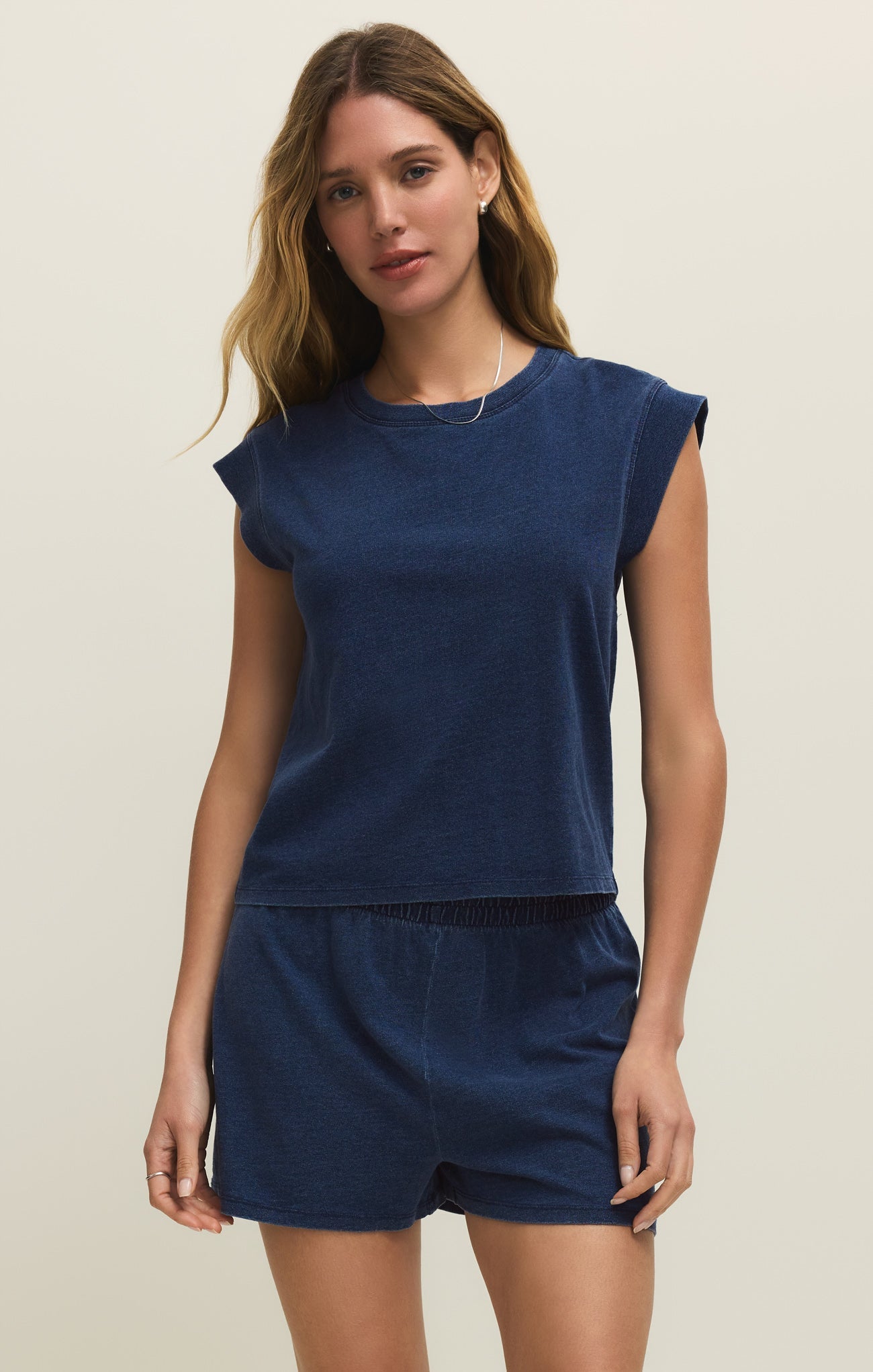Camino Cotton Jersey Denim Tee Main image