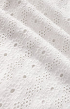 Bria Cotton Eyelet Top