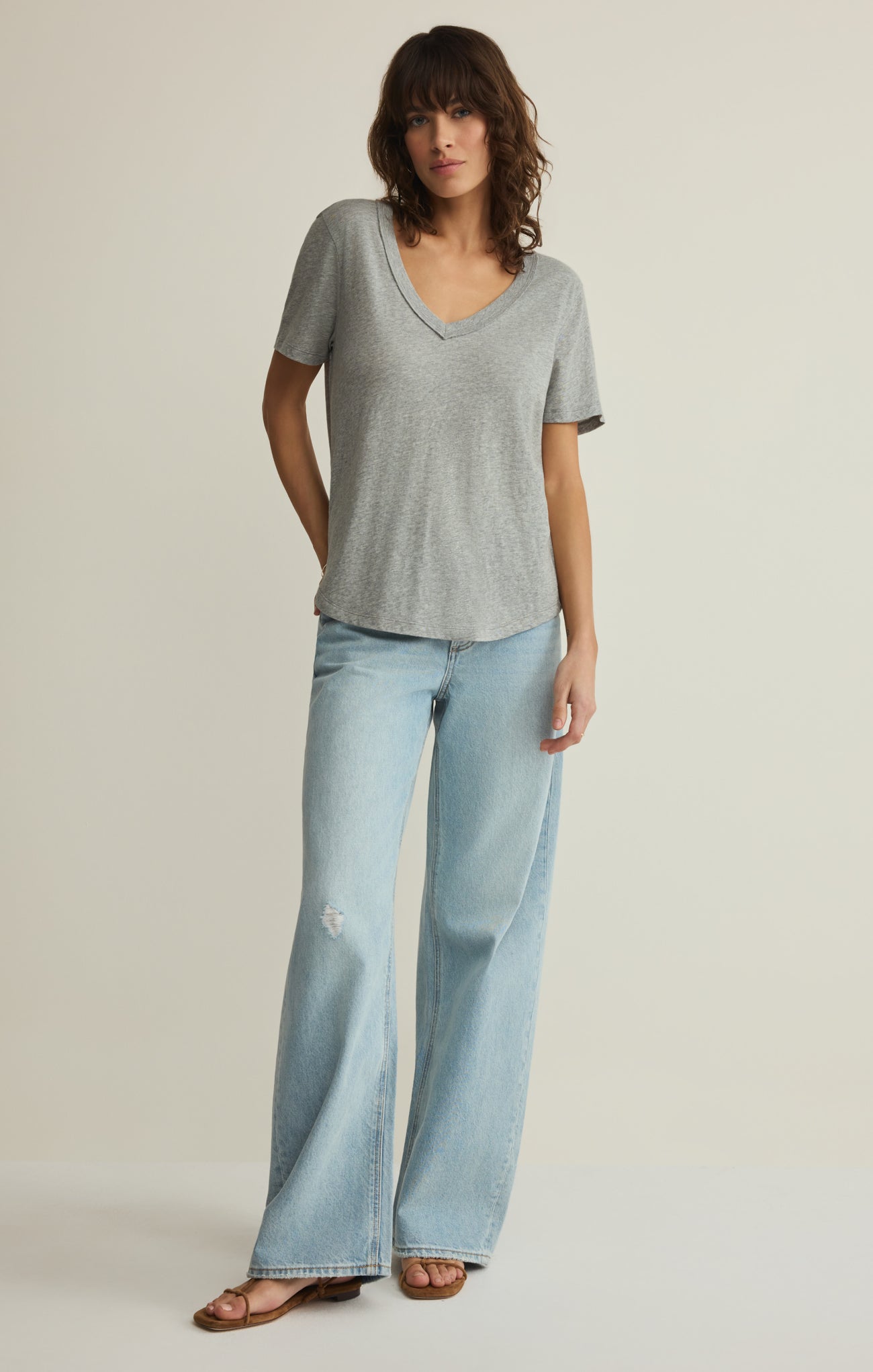 Elara Cotton Jersey Top
