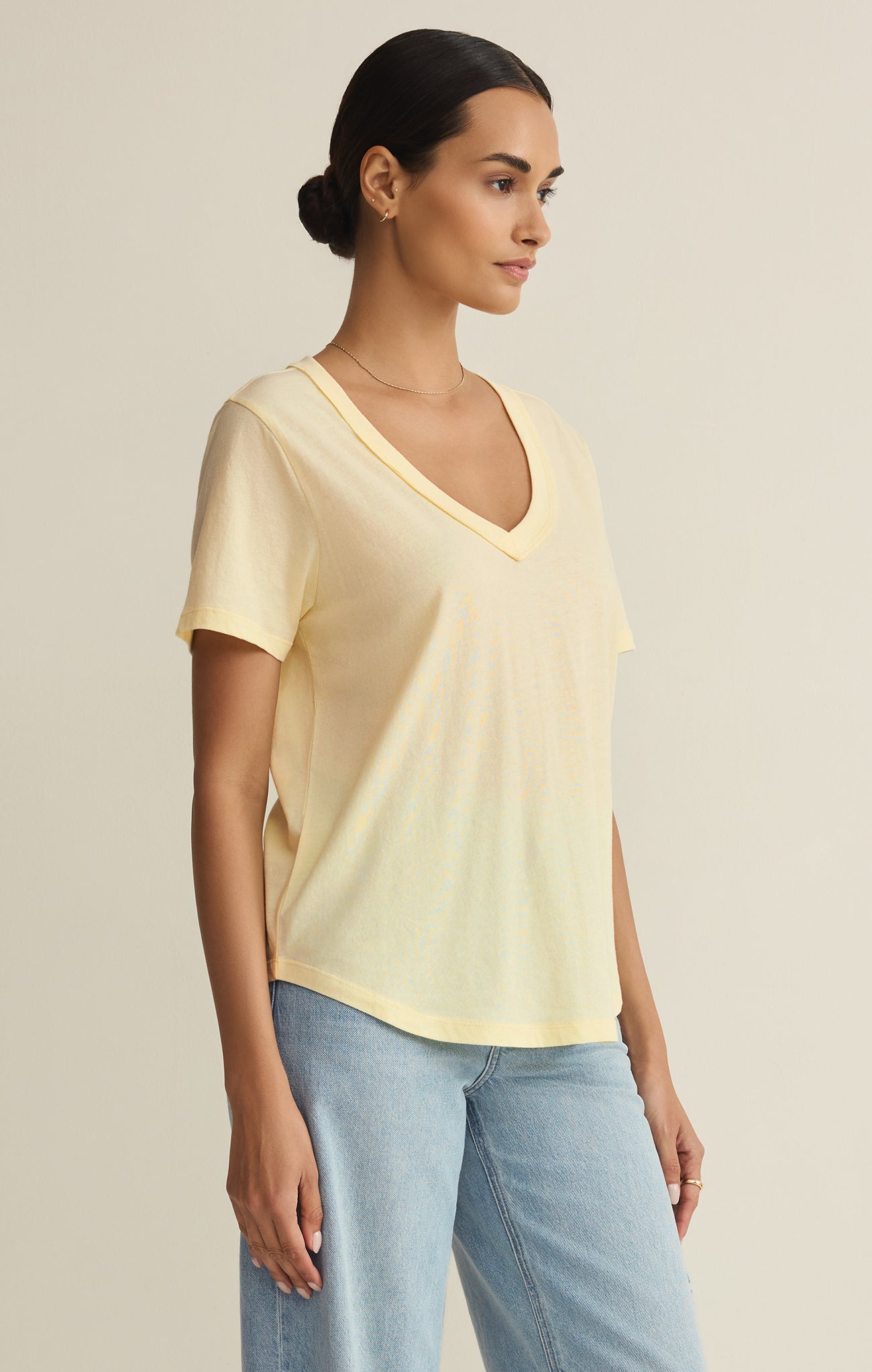 Elara Cotton Jersey Top
