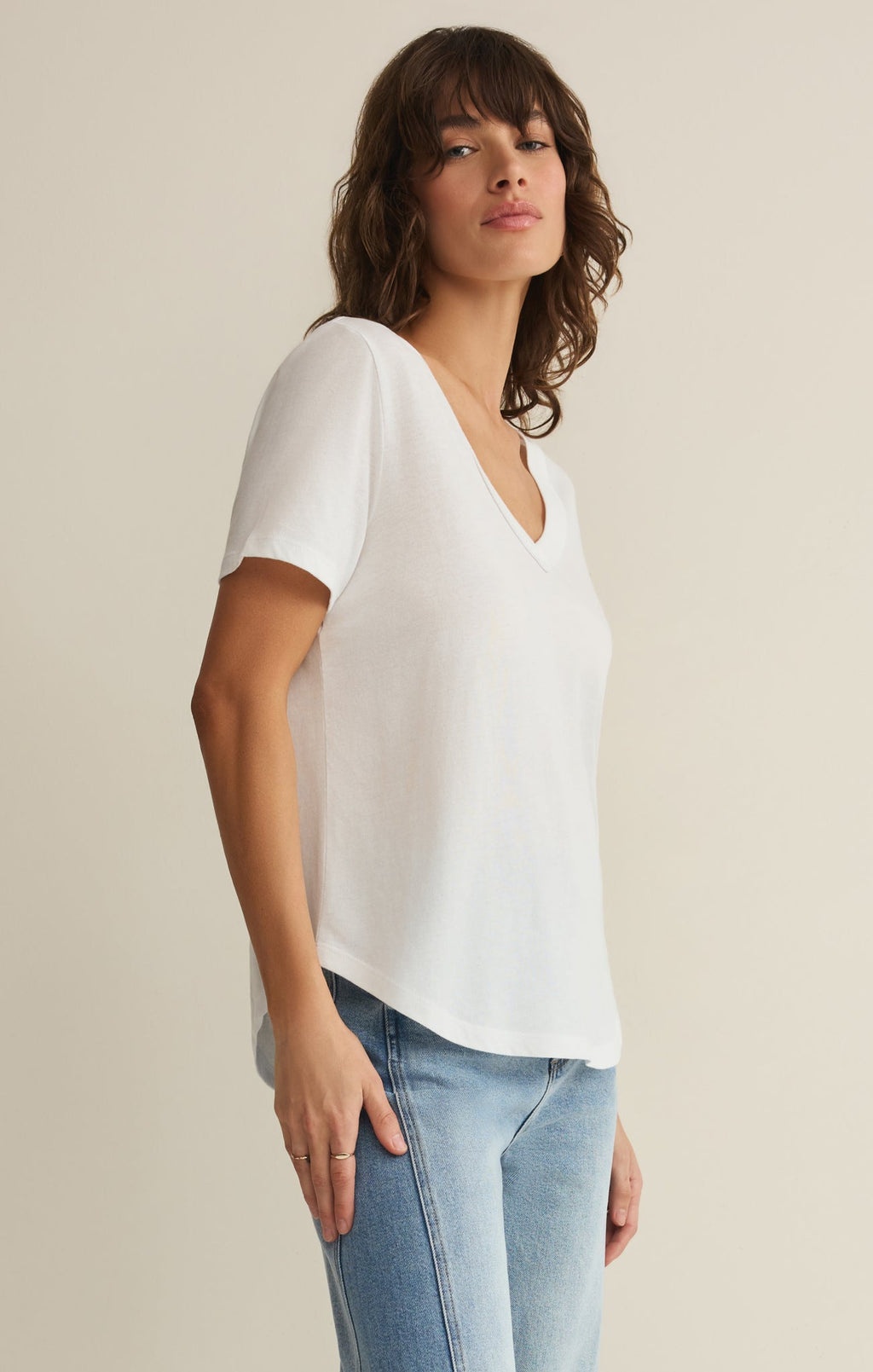 Elara Cotton Jersey Top