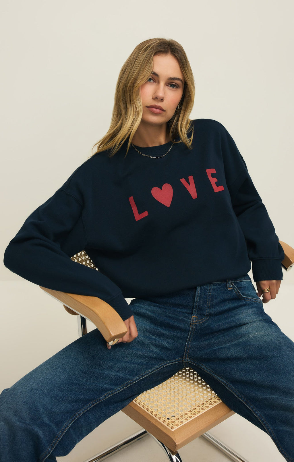 First Date Fleece Sweatshirt