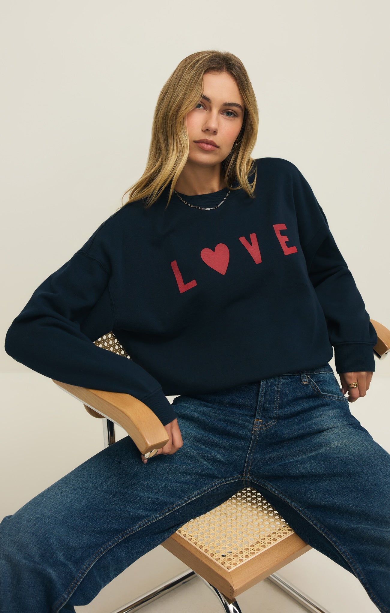 First Date Fleece Sweatshirt