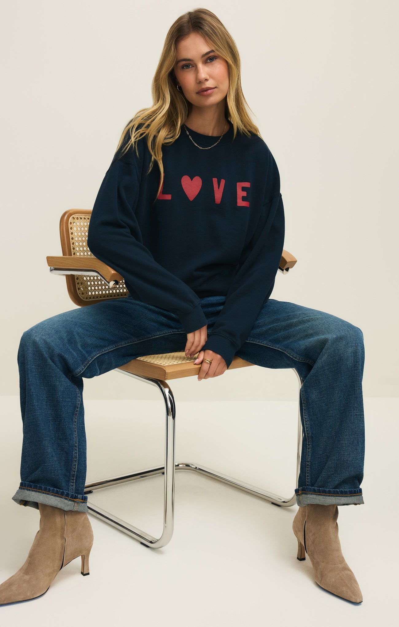 First Date Fleece Sweatshirt
