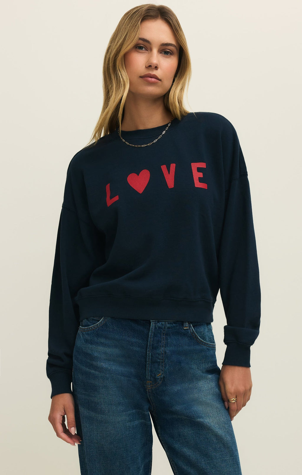 First Date Fleece Sweatshirt