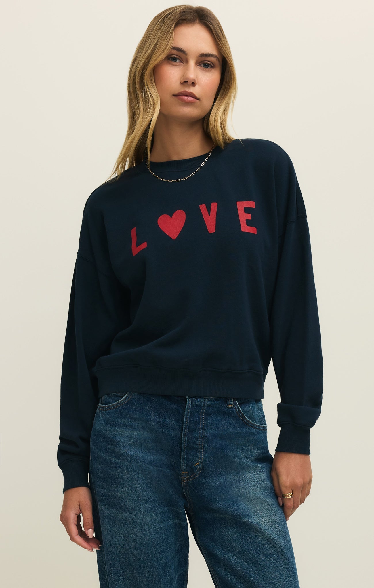 First Date Fleece Sweatshirt
