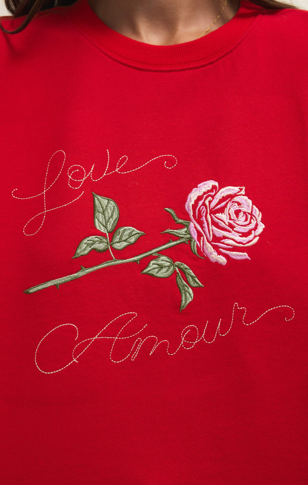 First Date Fleece Sweatshirt