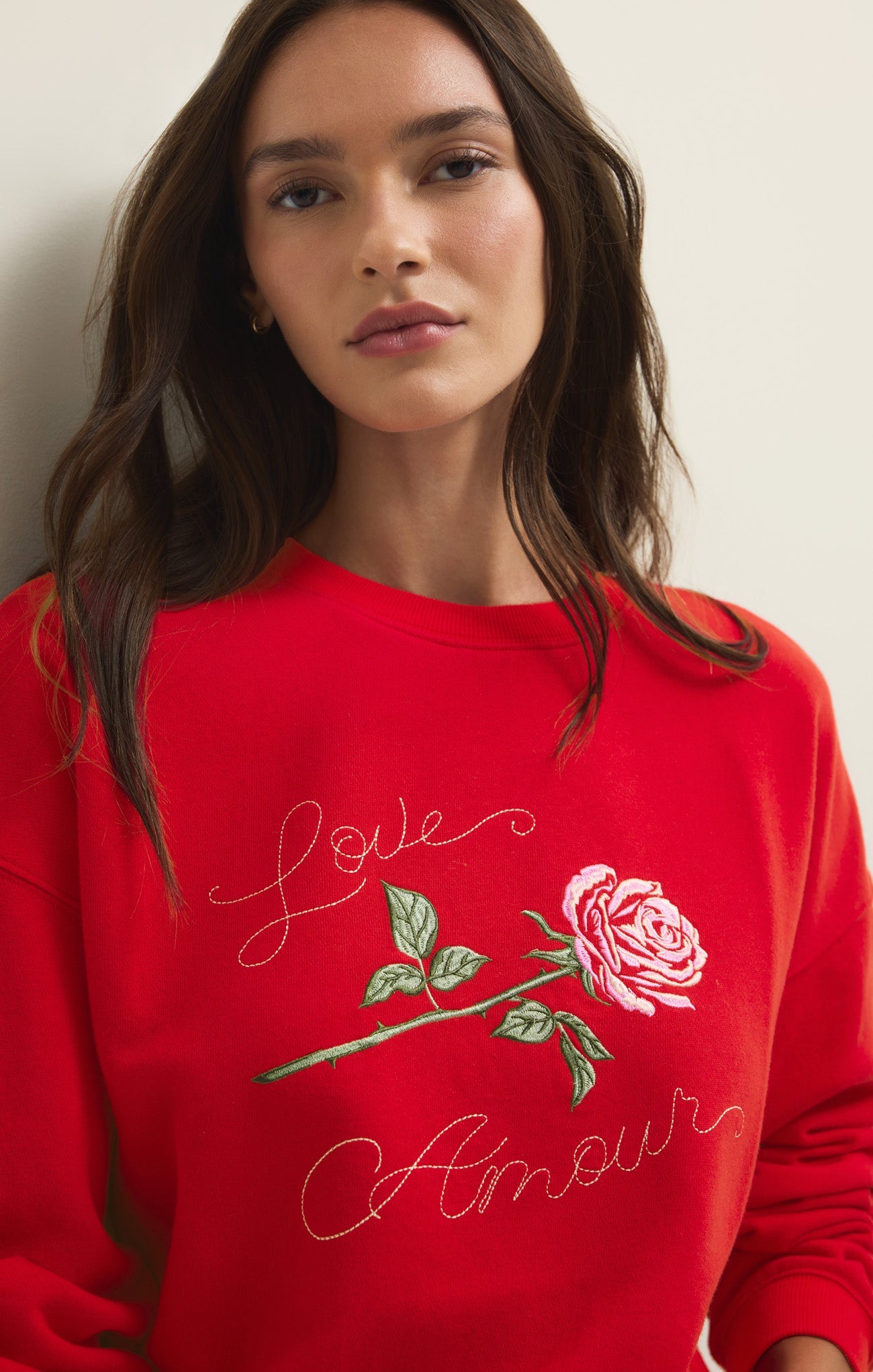 First Date Fleece Sweatshirt