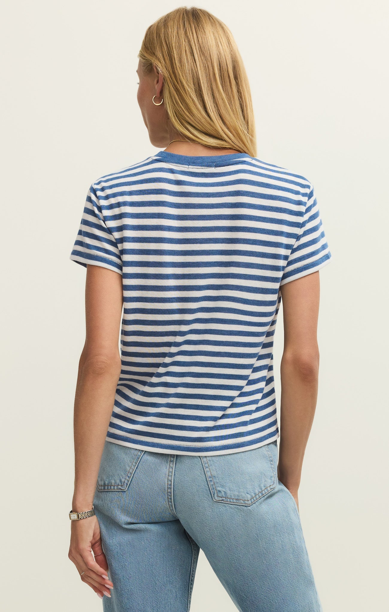 Tourist Airy Striped Tee Secondary image