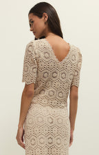 Raquel Lace Cropped Top